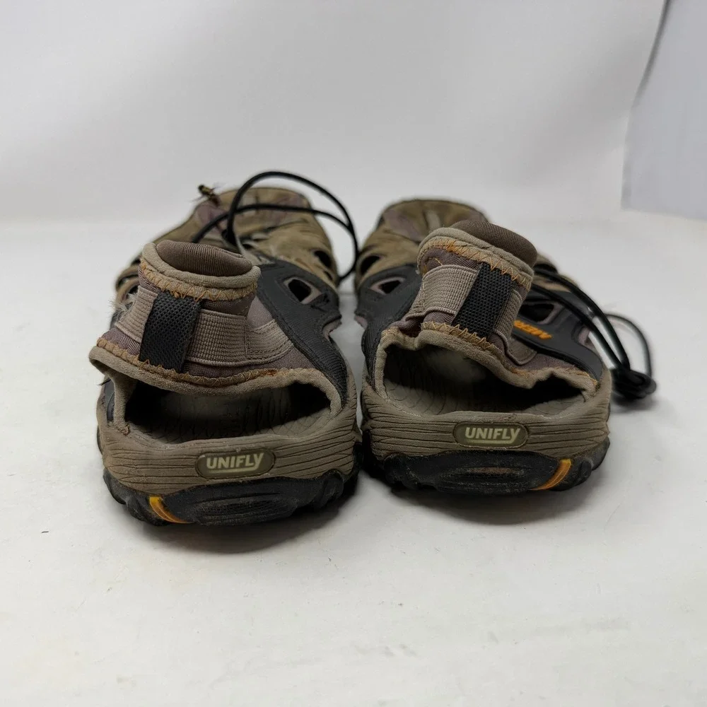 Merrell Sandals Mens 11.5 All Out Blaze Sieve Brown Water Hiking Vibram EUC